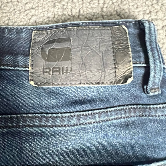 G-Star Raw Jeans Blue Denim Revend Skinny Fit Mid Wash Stretch W29/34. - Picture 12 of 14
